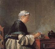Jean Baptiste Simeon Chardin Tea lady